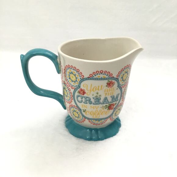THE PIONEER WOMAN Blossom Jubilee Ceramic Creamer - Picture 1 of 6